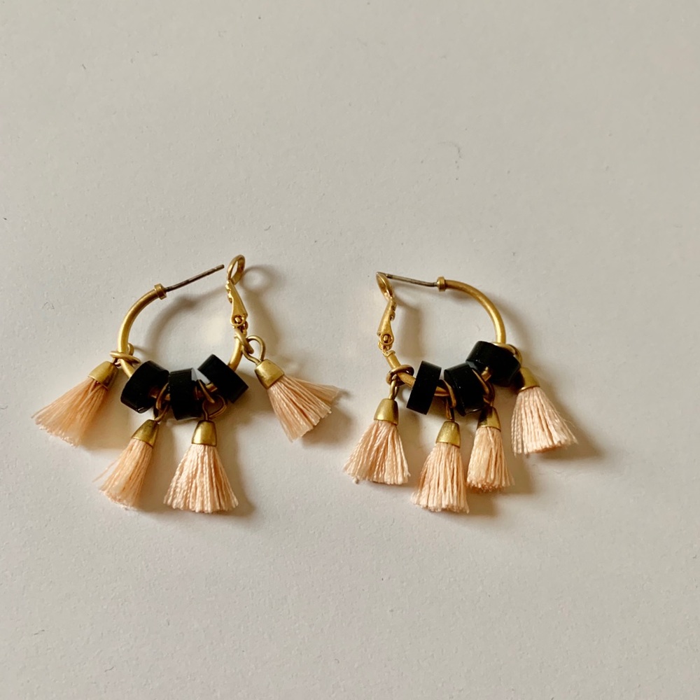 Madewell earrings with tassel